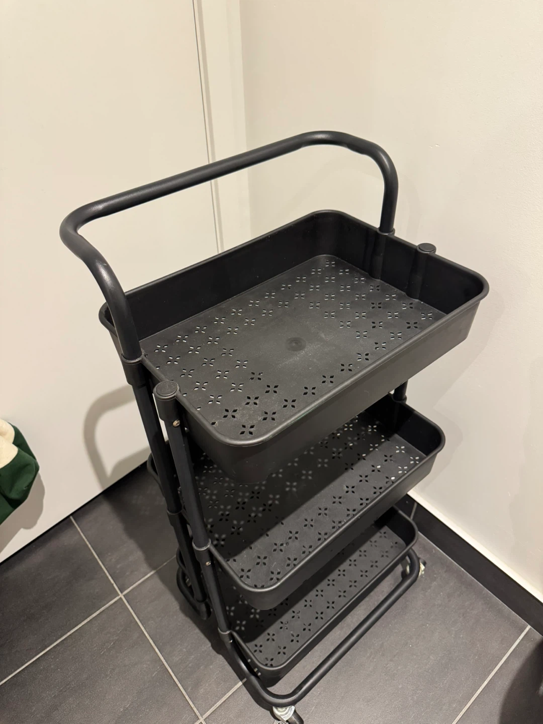 3-Tier Rolling Storage Cart