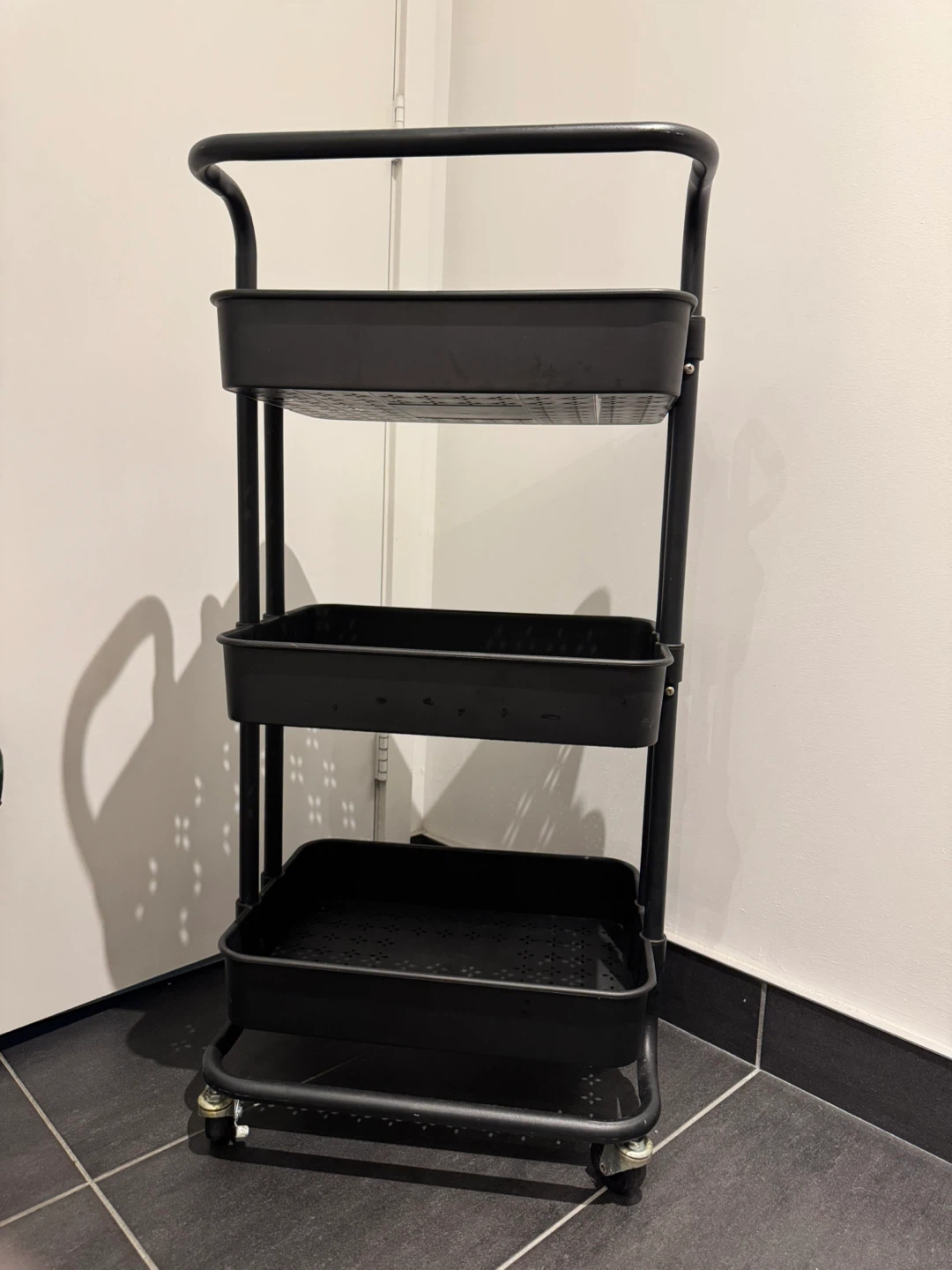 3-Tier Rolling Storage Cart - photo 2