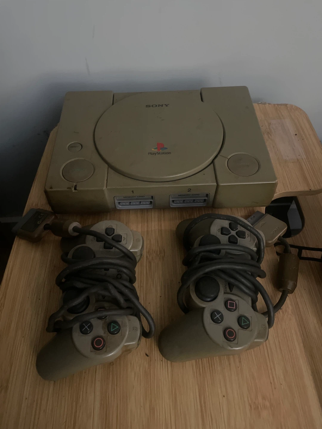 Sony PlayStation 1 Console with 2 Controllers