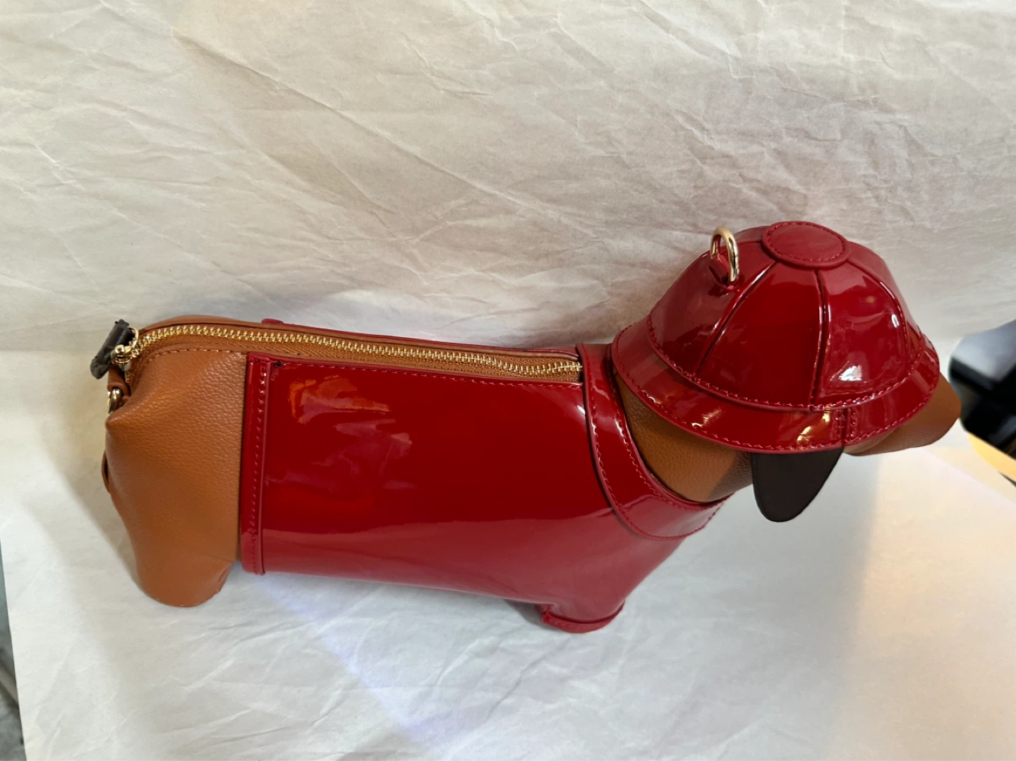 Dachshund Dog Shaped Handbag - photo 3
