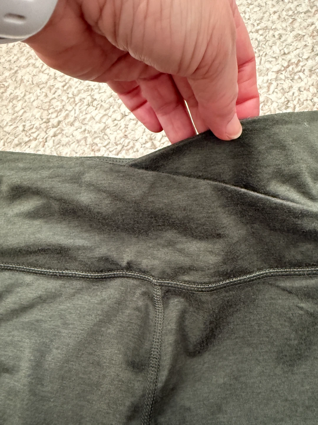 WOMENS Avia Women's Olive Green Leggings Size M - photo 3