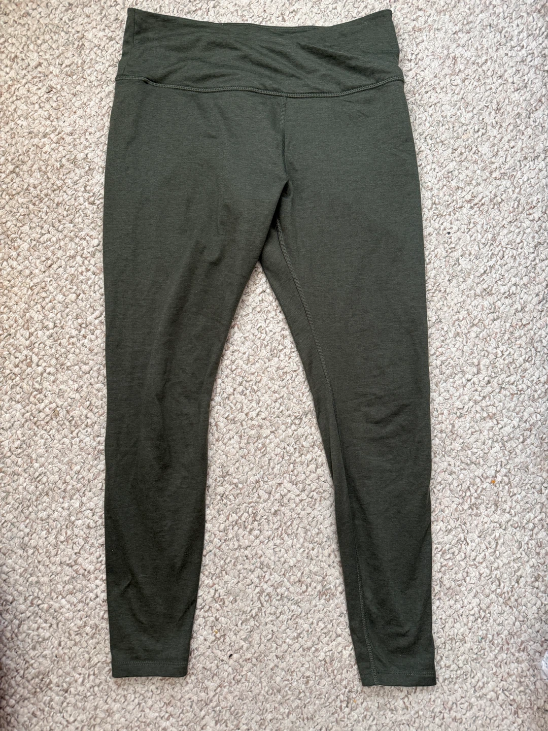 WOMENS Avia Women's Olive Green Leggings Size M - photo 2