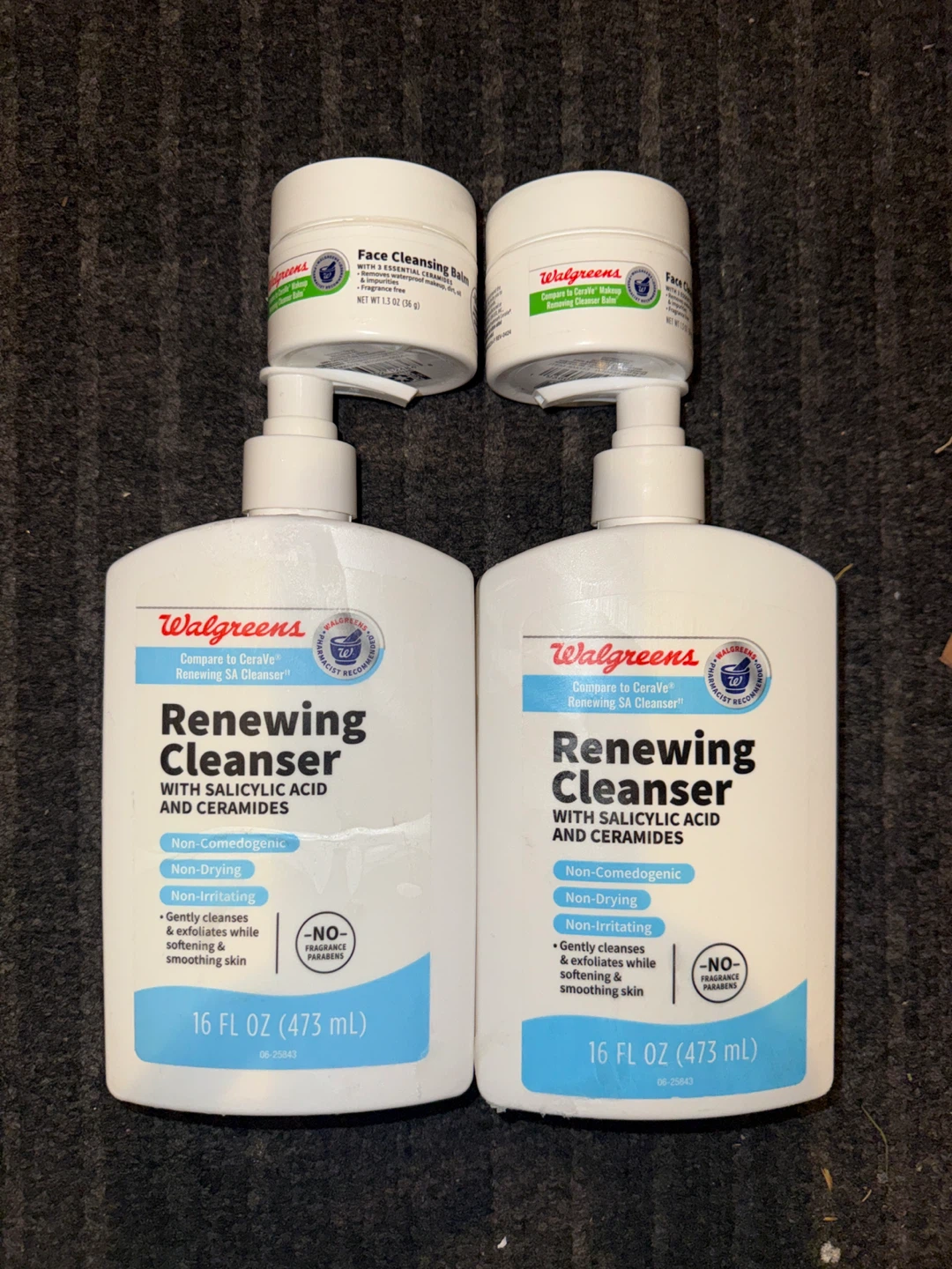 Renewing Cleanser and Face Cleansing Balm Set