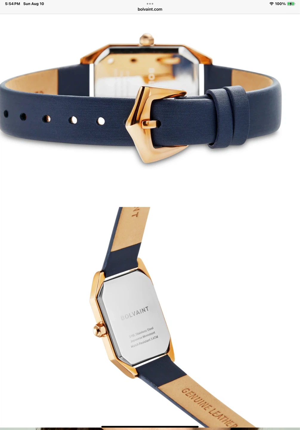 Bolvaint The Artemis Mother-of-Pearl Ladies Watch - photo 4