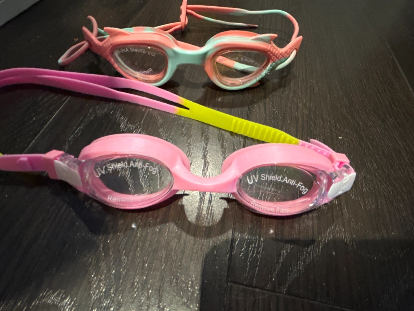 2 Pairs New Kids Swim Goggles - photo 2