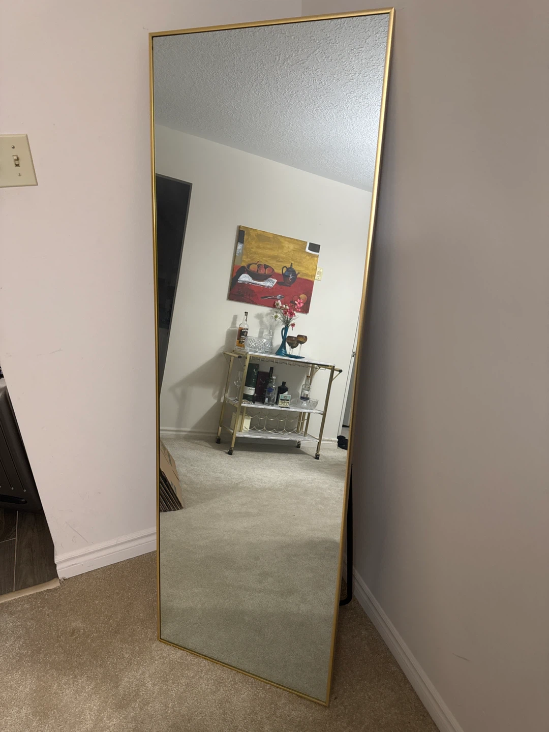 Full Length Gold Mirror
