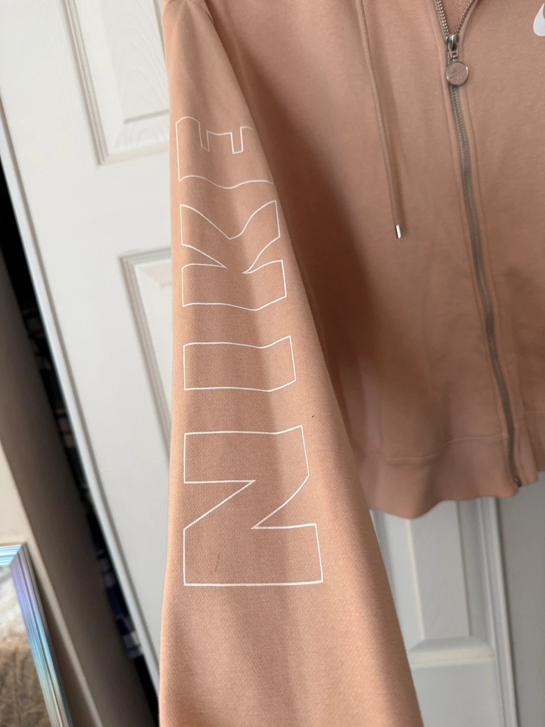 WOMENS Nike Air Full Zip Hoodie Crop XL - photo 2