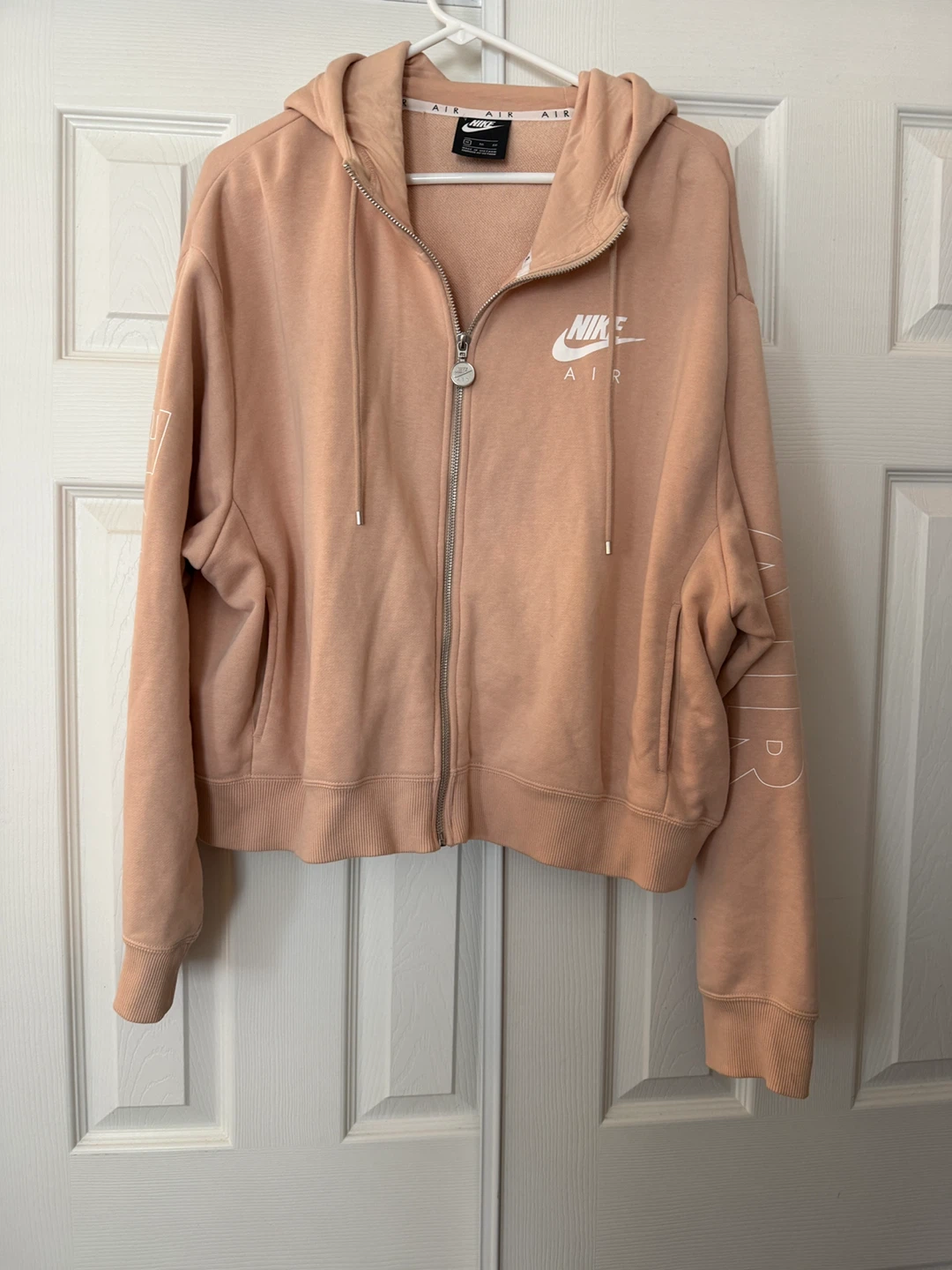 WOMENS Nike Air Full Zip Hoodie Crop XL
