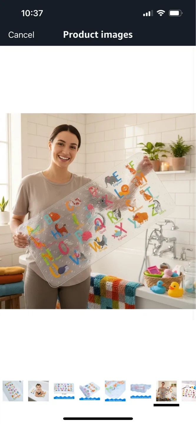 New-Alphabet & Animal Bath Mat - photo 3