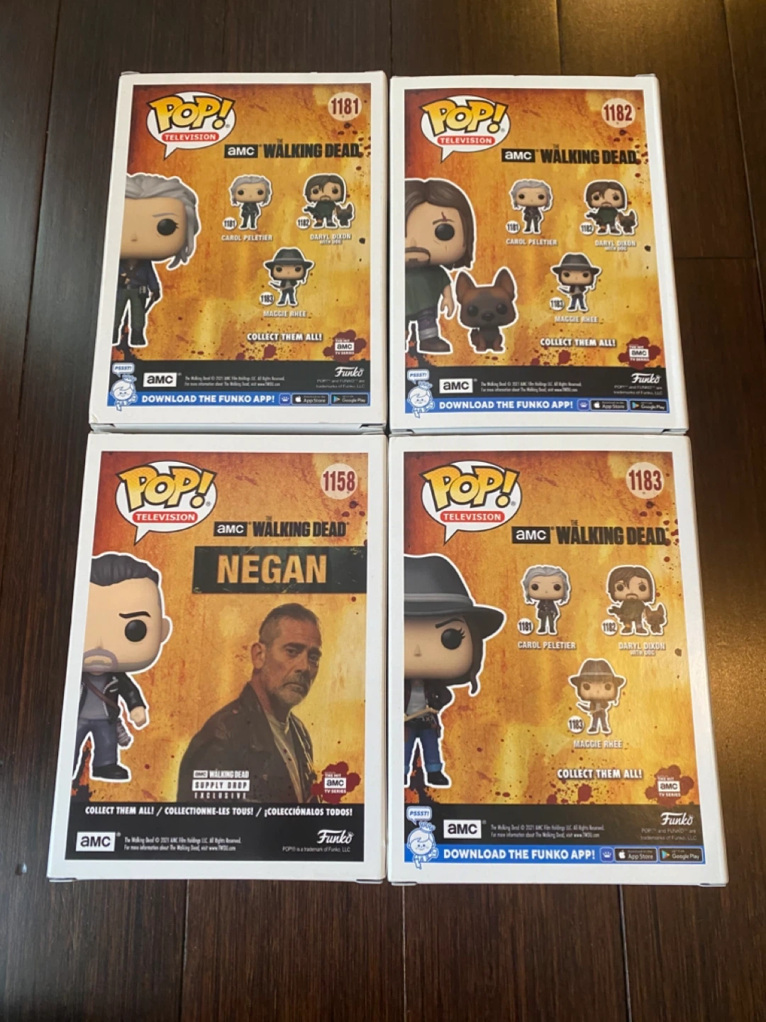 Funko Pop! The Walking Dead Figures (4-Pack) - photo 3