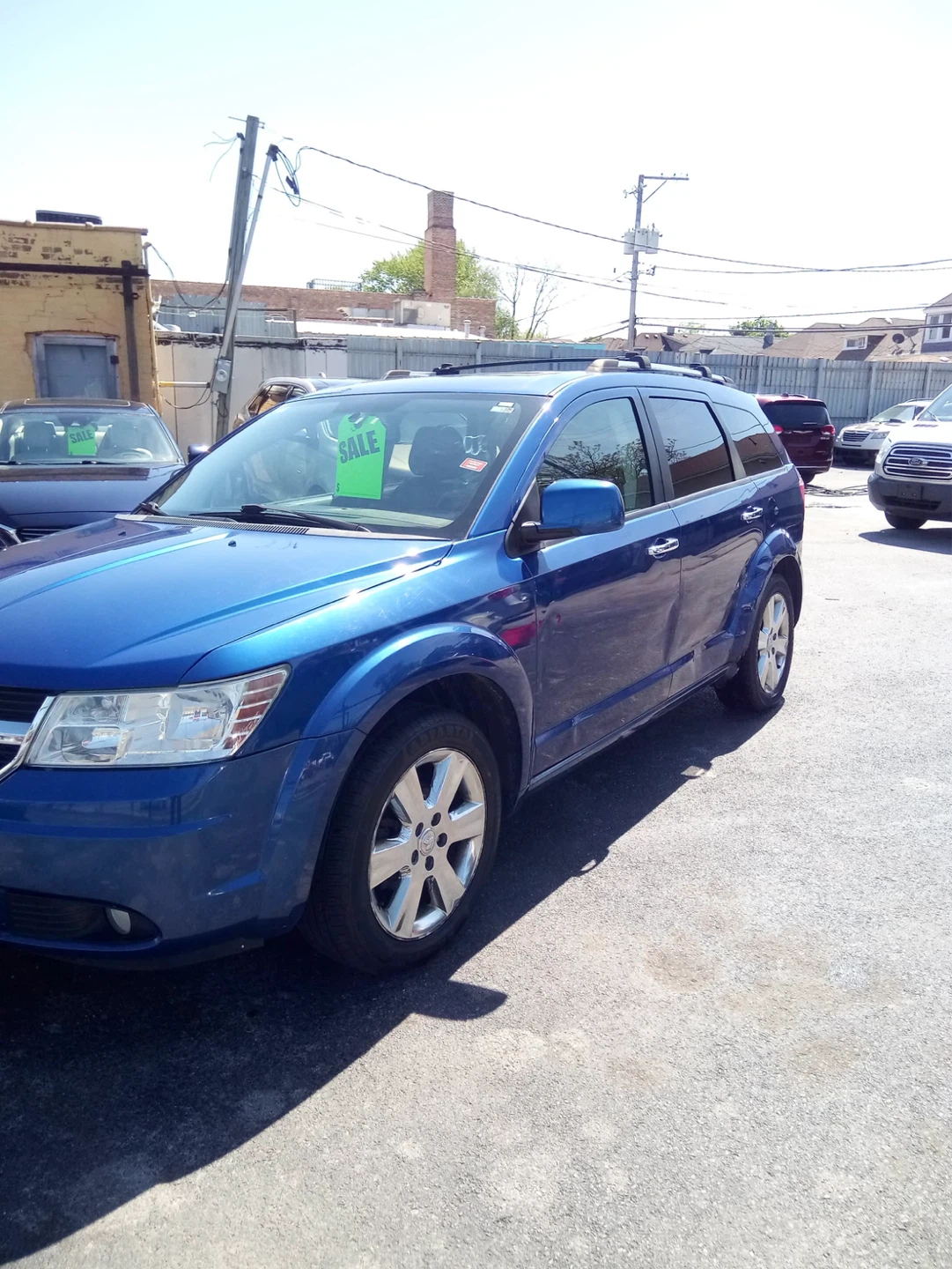 Blue 2010 Dodge Journey SUV - photo 2