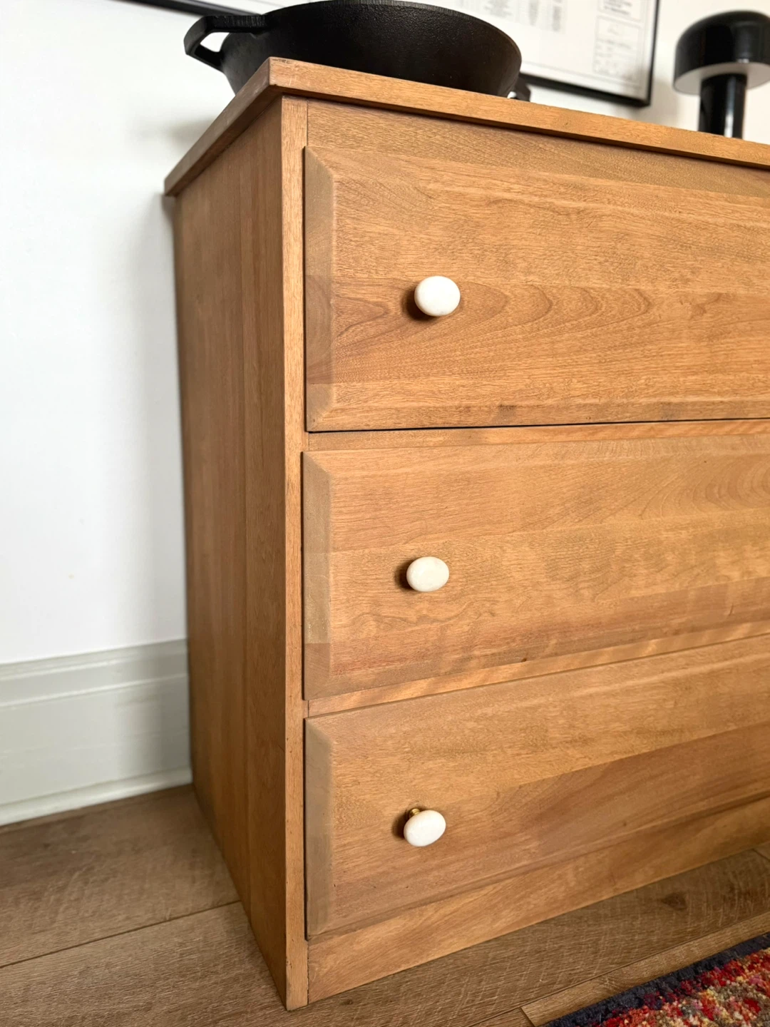 Wooden 3-Drawer Dresser - photo 2