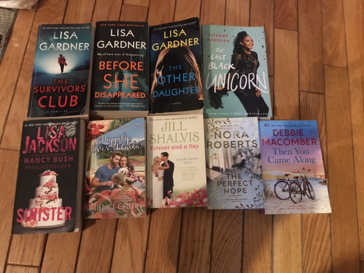 Lot of 9 Paperback Books