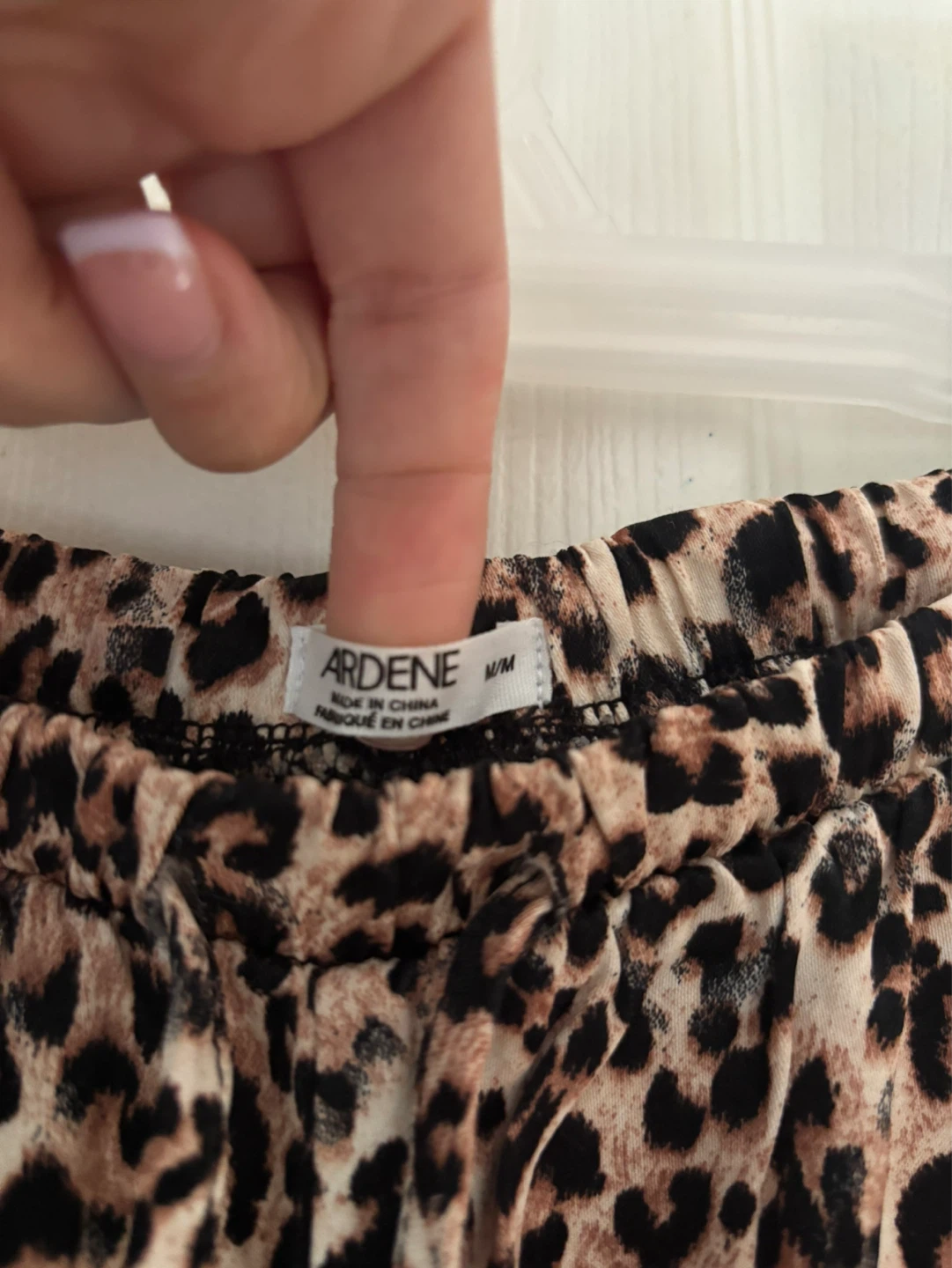 Ardene Leopard Print Wide Leg Pants M/M - photo 4