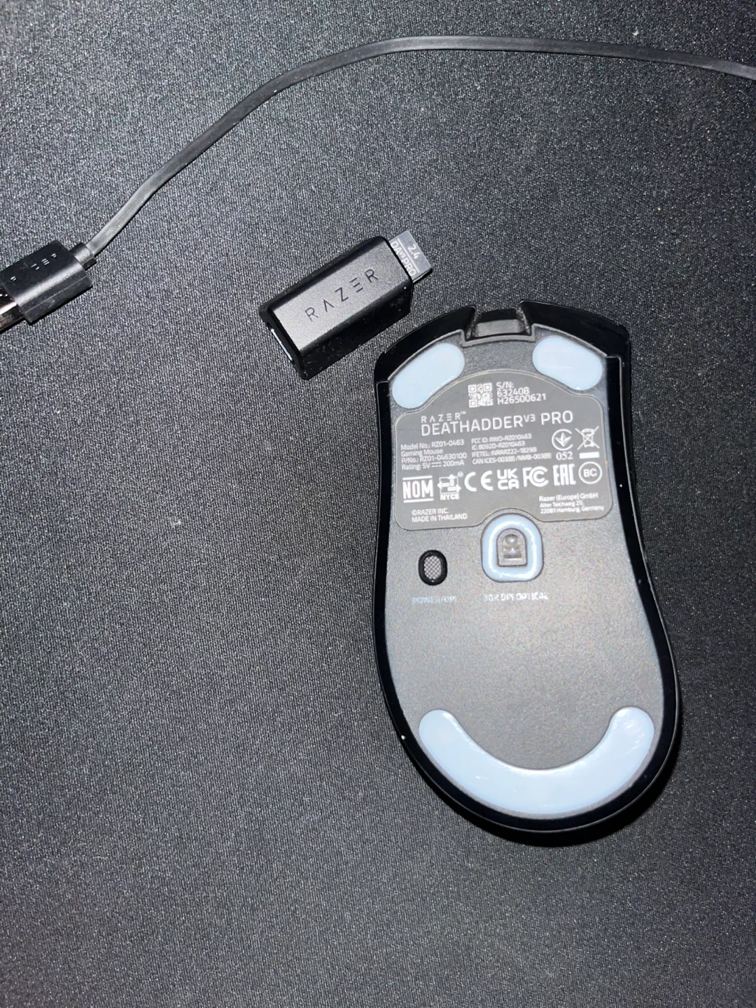 Razer DeathAdder V3 Pro Wireless Gaming Mouse - photo 2
