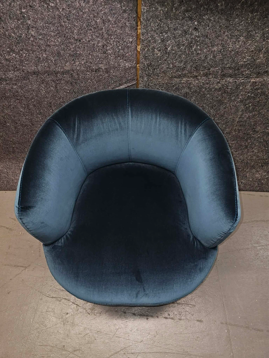 Cami Teal Velvet Accent Chair From LH - photo 2