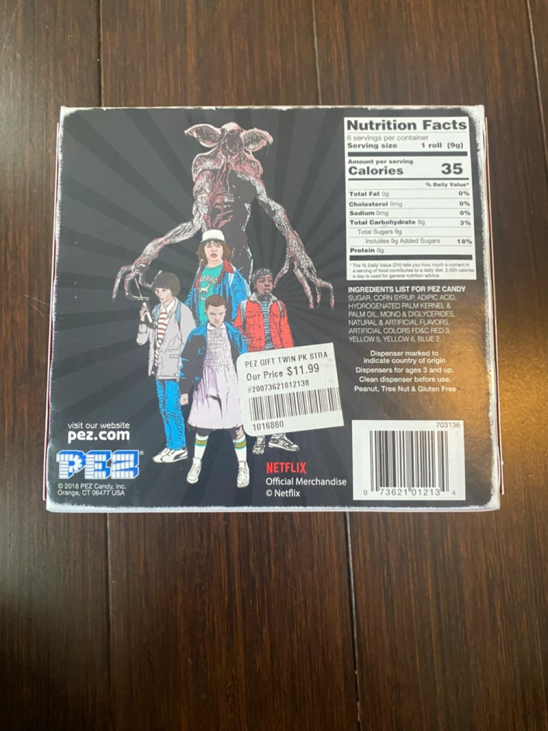 PEZ 2018 Stranger Things Gift Twin Pack collectors item - photo 4