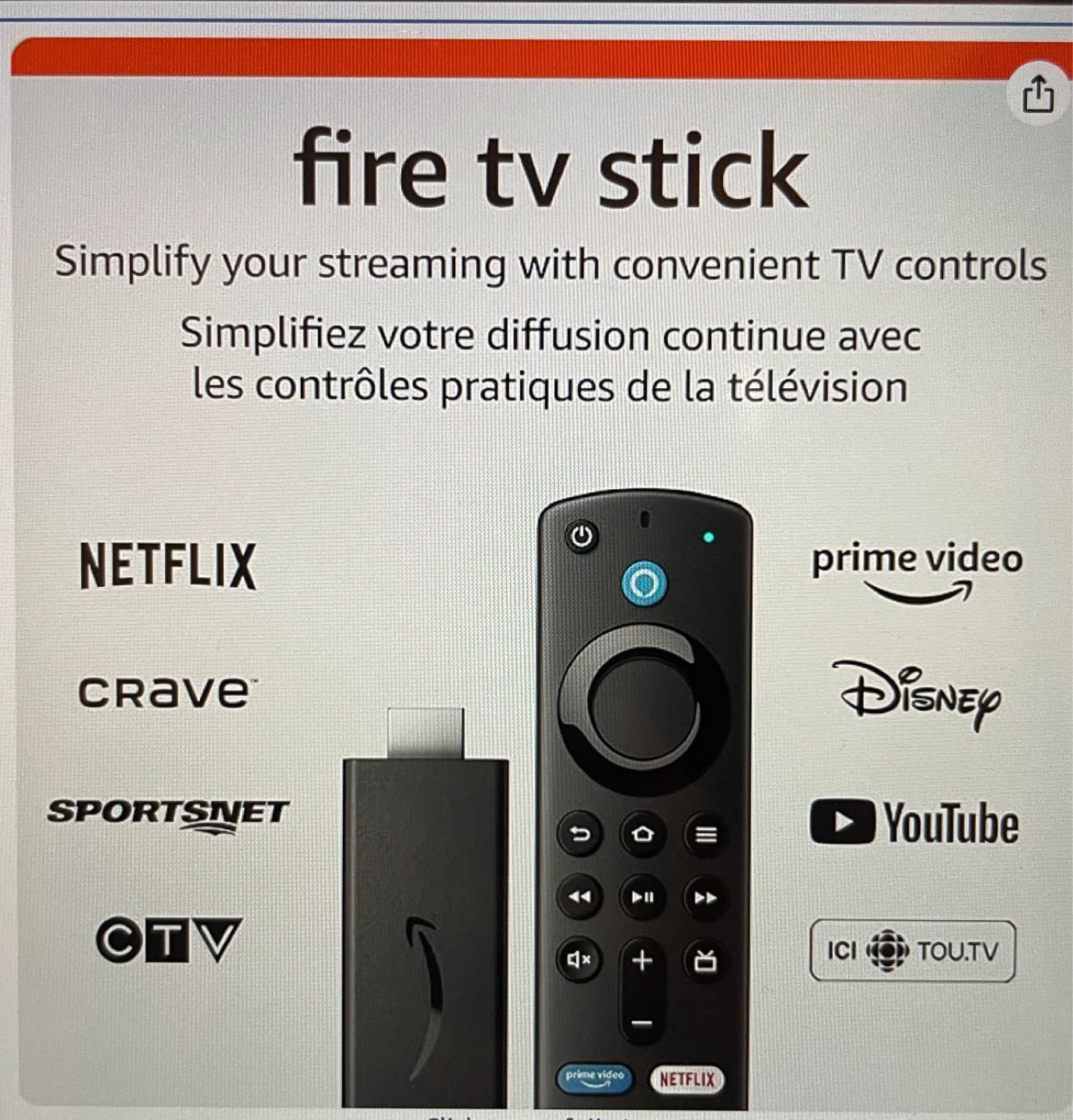 Amazon Fire TV stick - photo 2