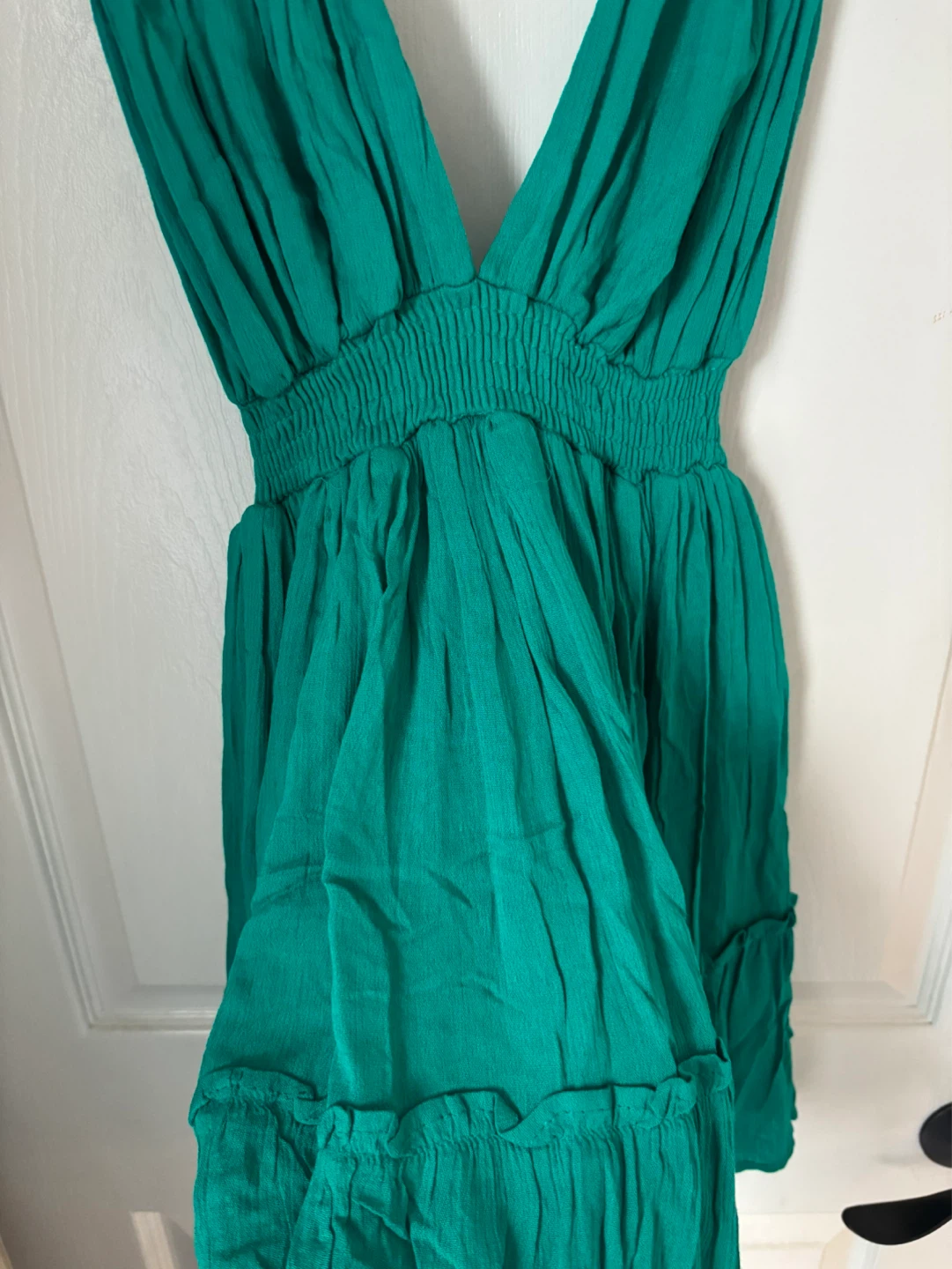 Women's Teal Halter Dress - photo 2