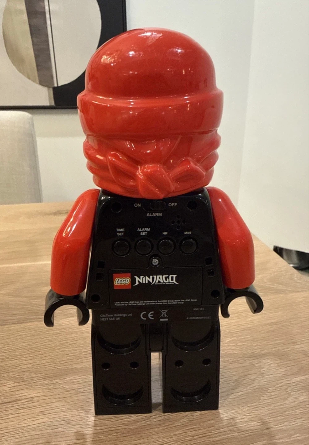 LEGO Ninjago Kai Minifigure Alarm Clock - photo 3
