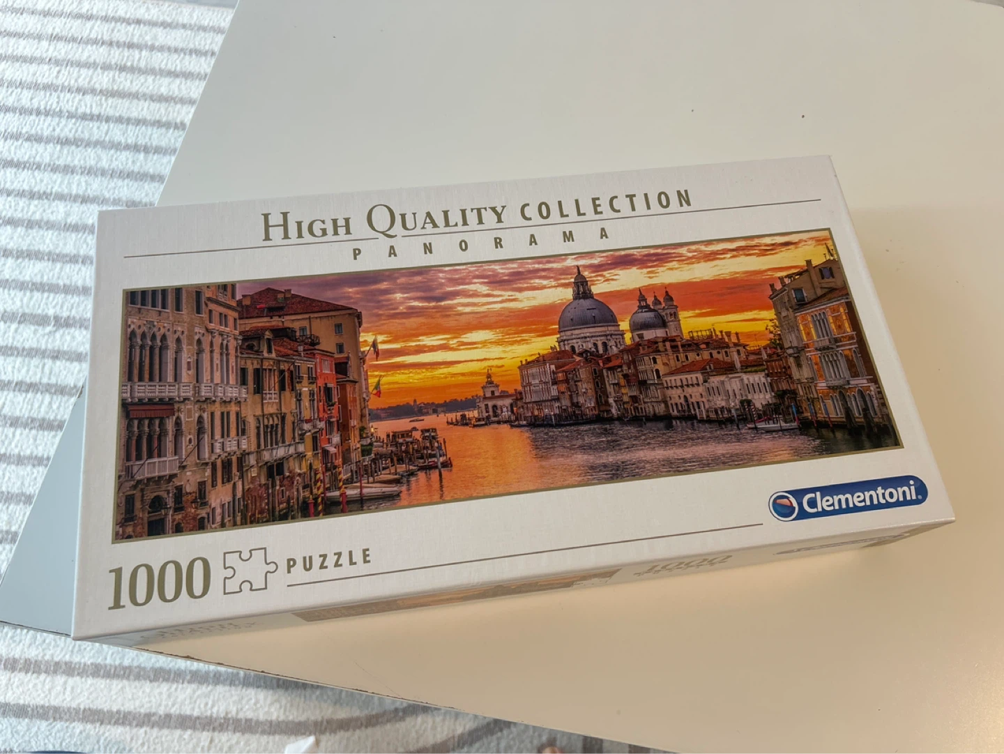 Clementoni 1000 Piece Panorama Puzzle - Venice Sunset