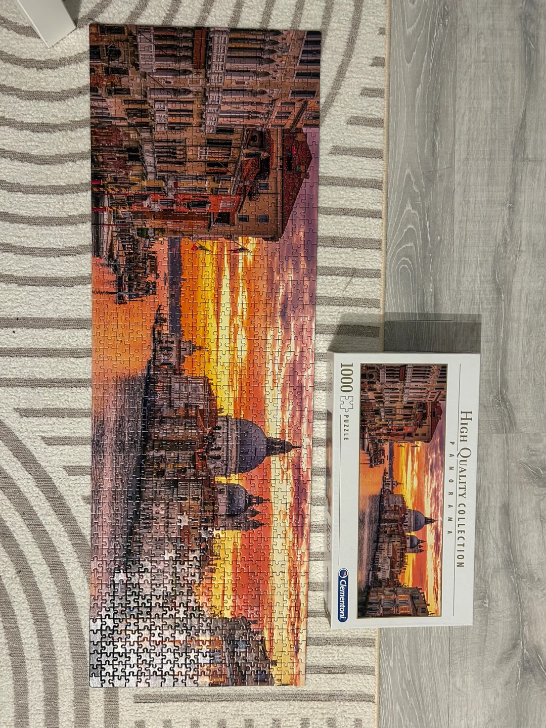 Clementoni 1000 Piece Panorama Puzzle - Venice Sunset - photo 2