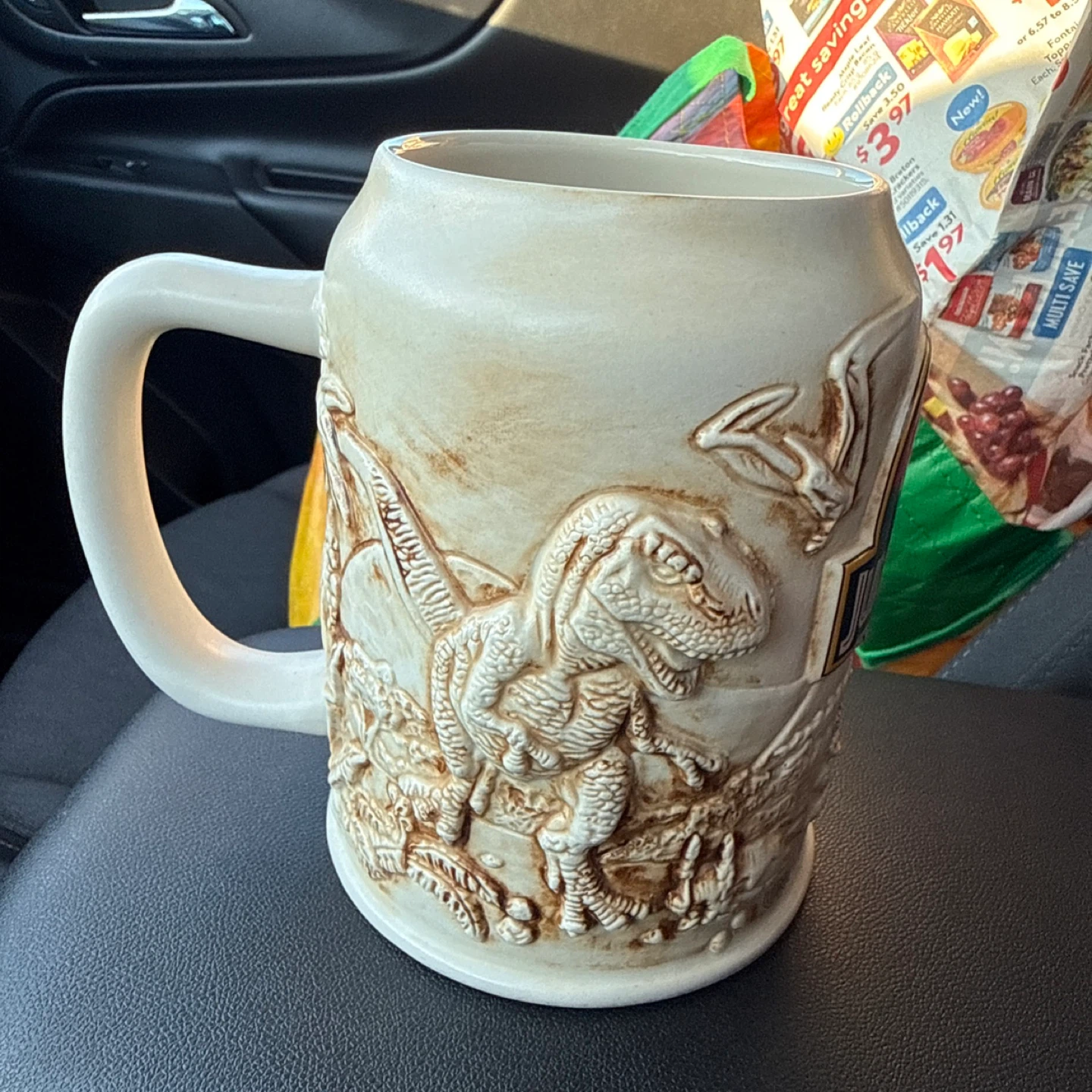 Jurassic Park Ceramic Stein Mug - photo 2