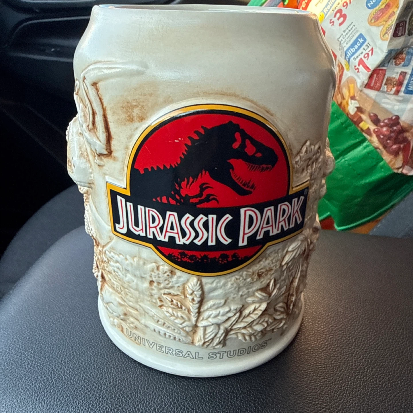 Jurassic Park Ceramic Stein Mug