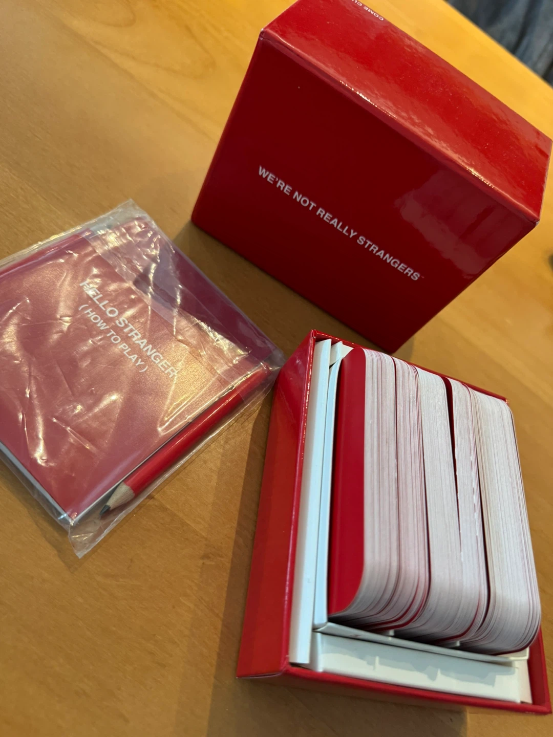 NEW We're Not Really Strangers Card Game - photo 2
