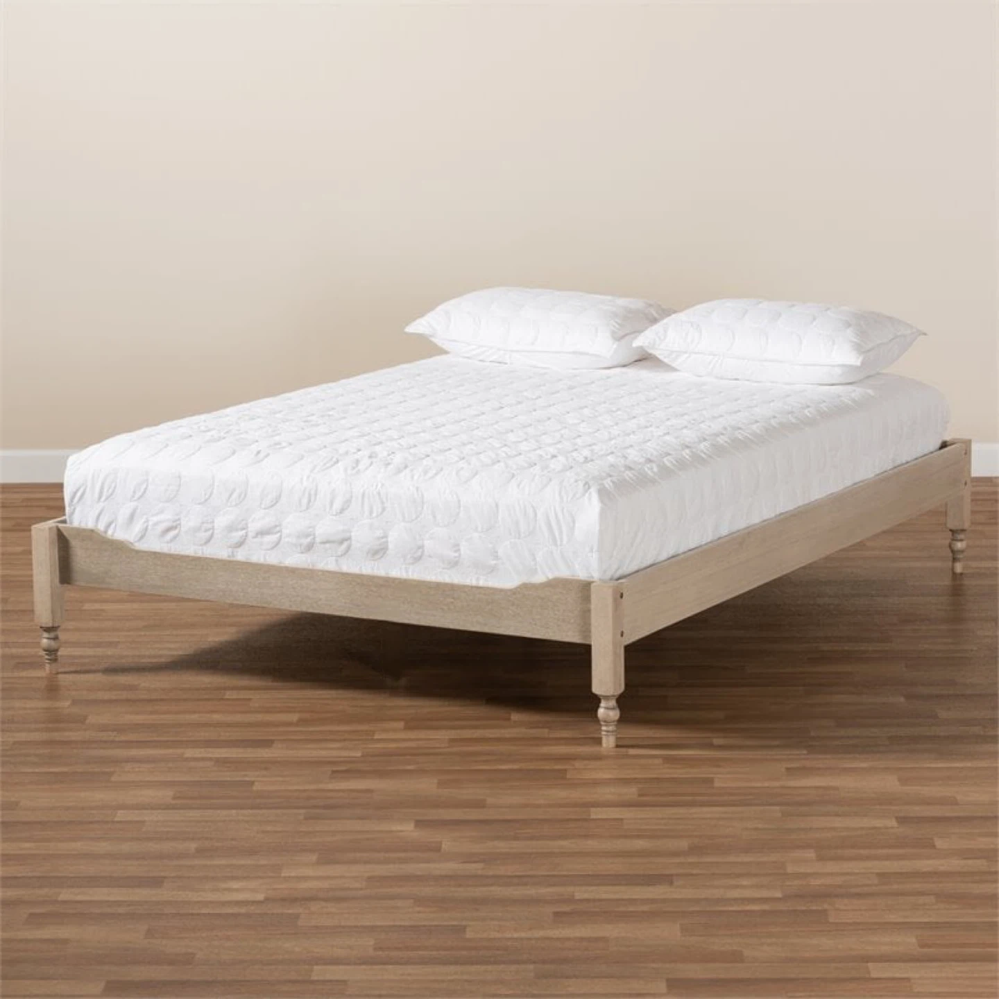 New Queen Size French Country Solid Wood Platform Bed - photo 5