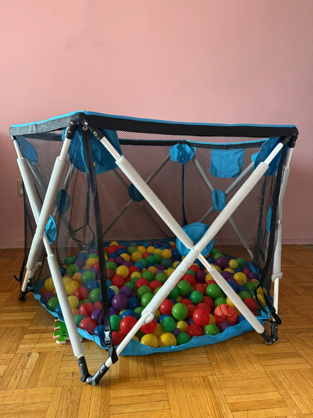 Blue Playpen