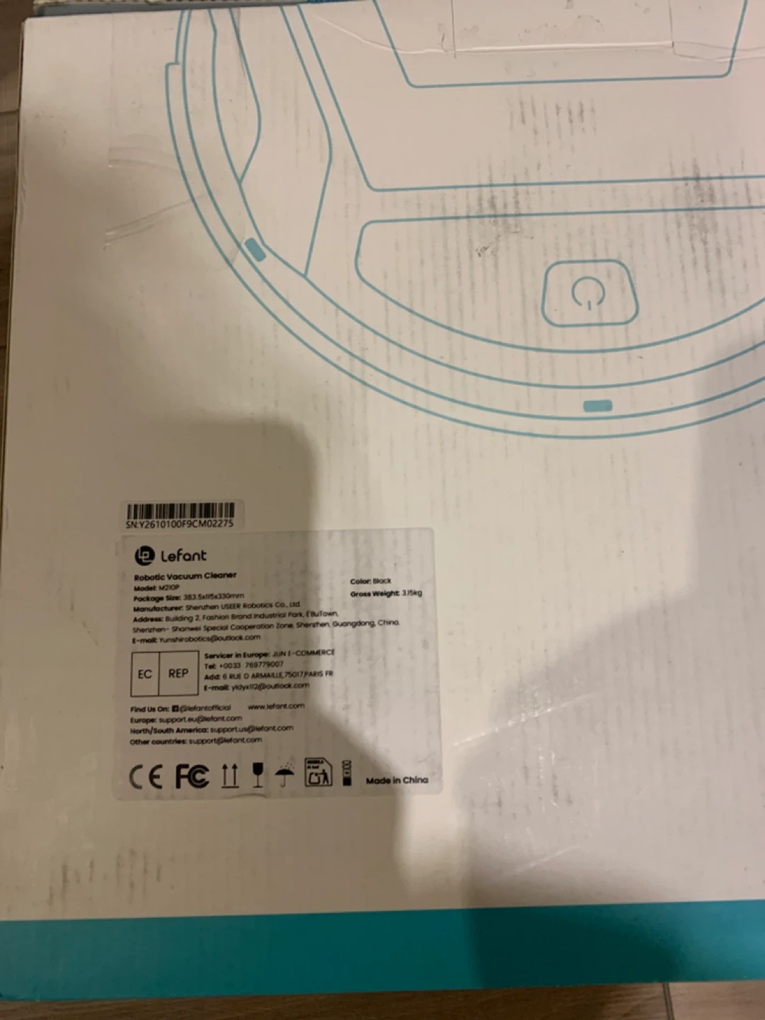 Lefant Robotic Vacuum Cleaner