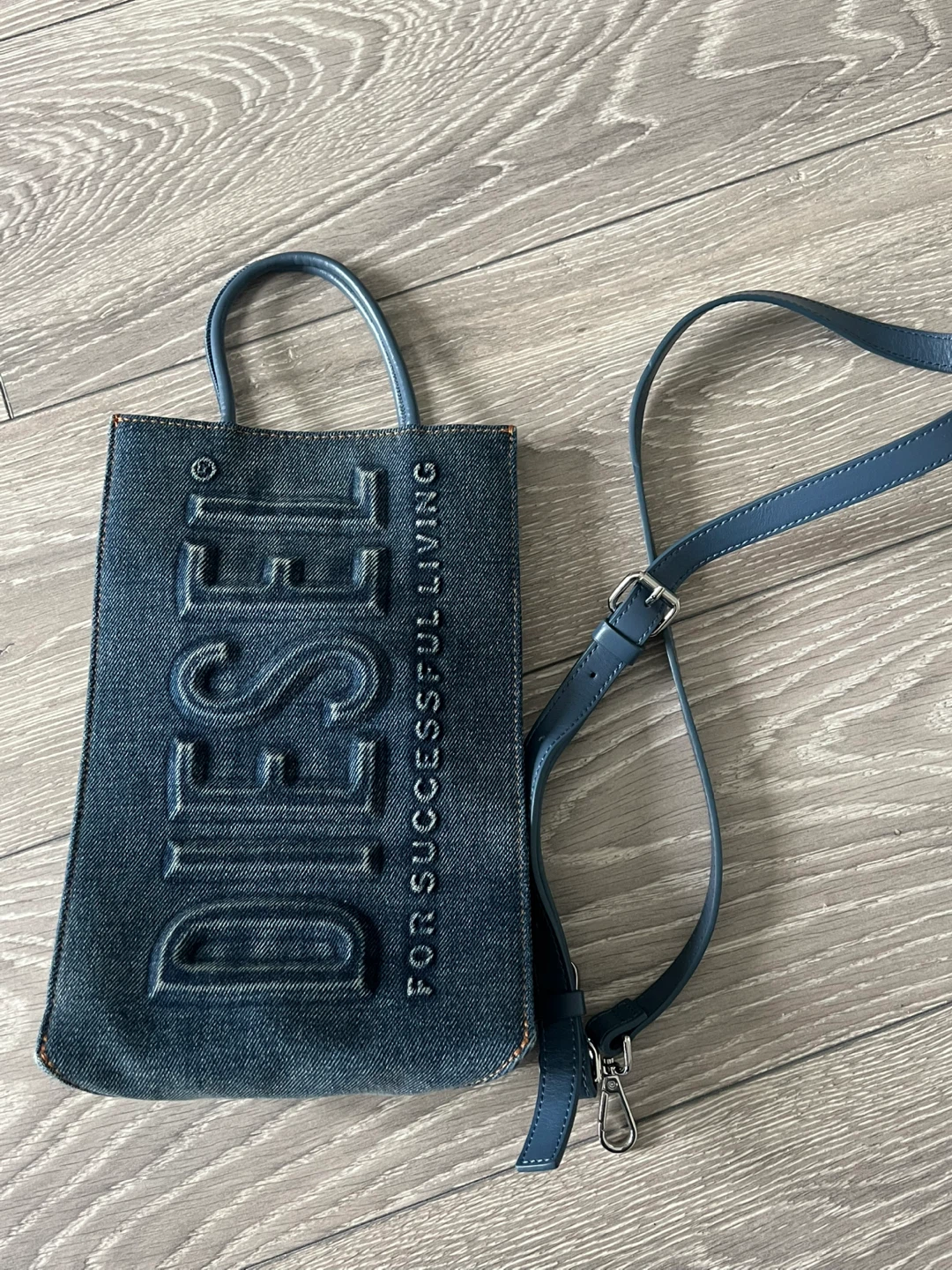 Diesel Denim Shoulder Bag