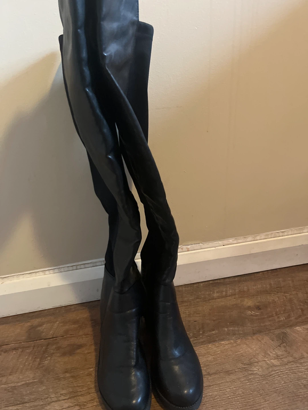 Black Over-the-Knee Boots🌱 - photo 4
