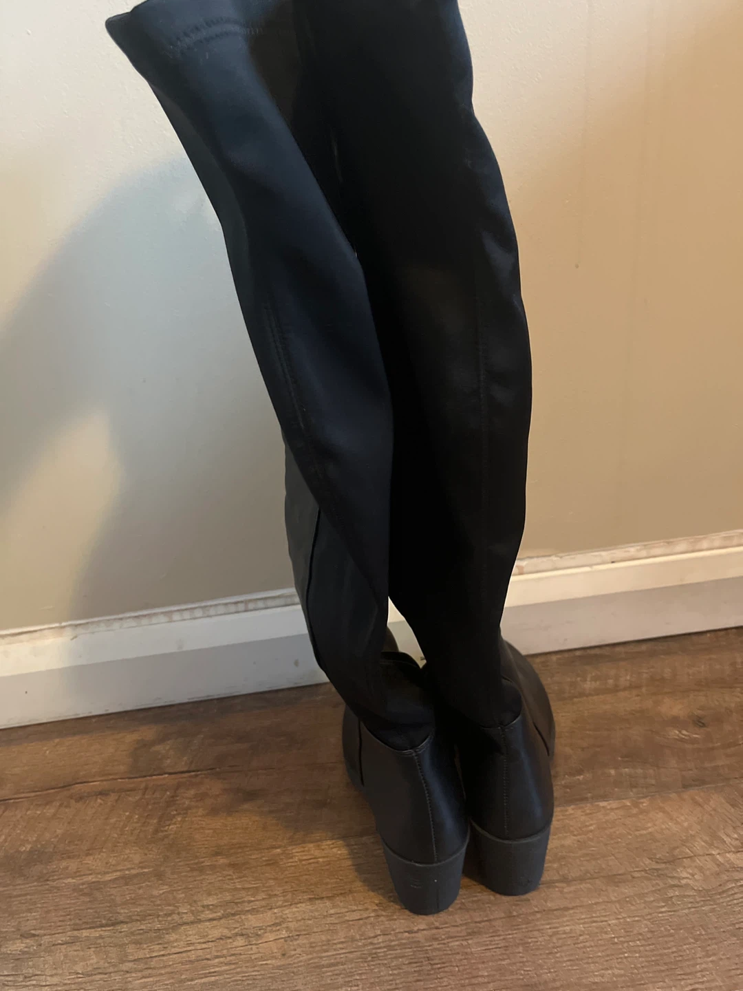 Black Over-the-Knee Boots🌱 - photo 3