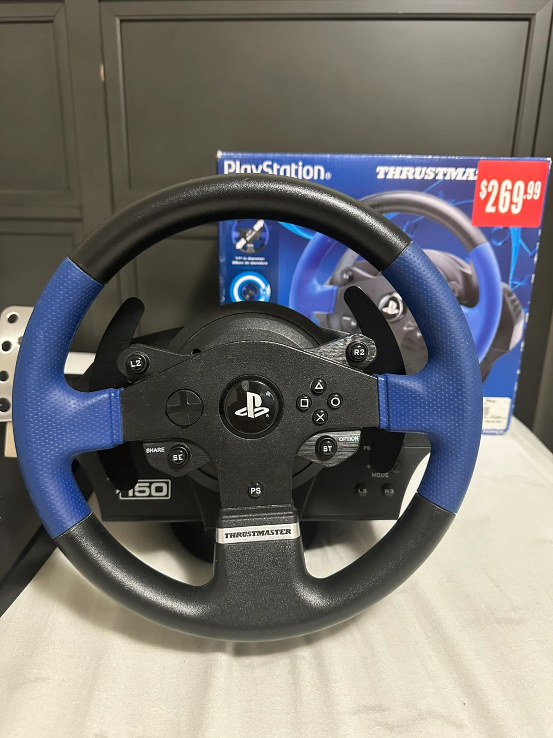 Thrustmaster T150 Force Feedback Racing Wheel for PS4/PS3 - photo 2