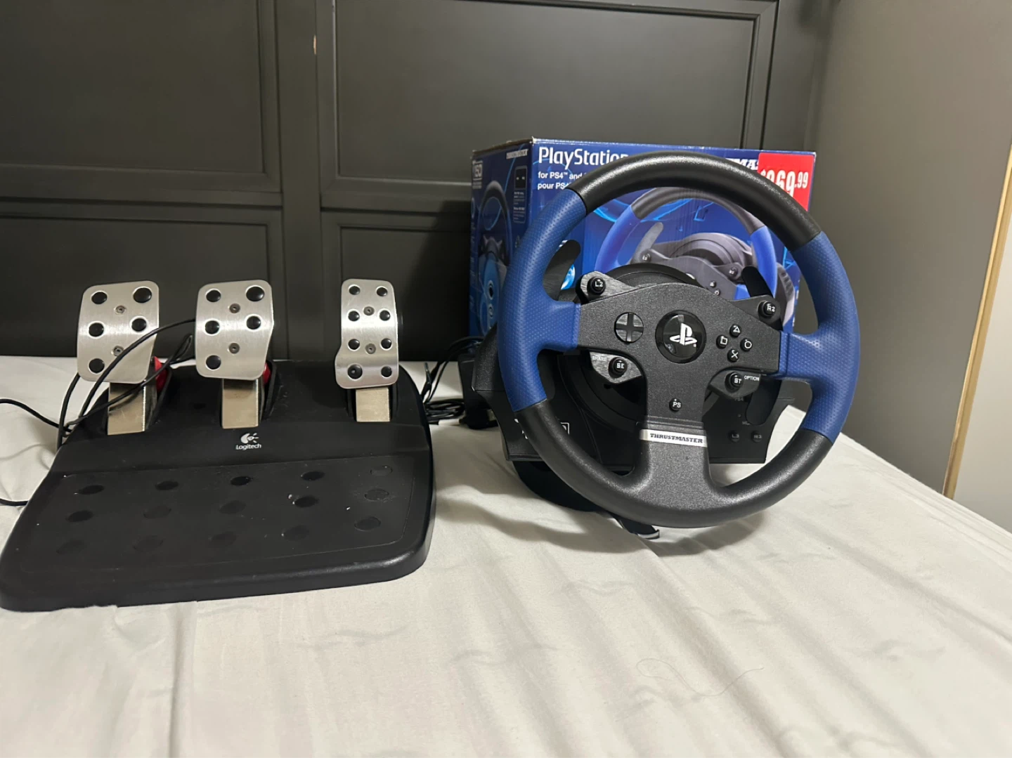 Thrustmaster T150 Force Feedback Racing Wheel for PS4/PS3