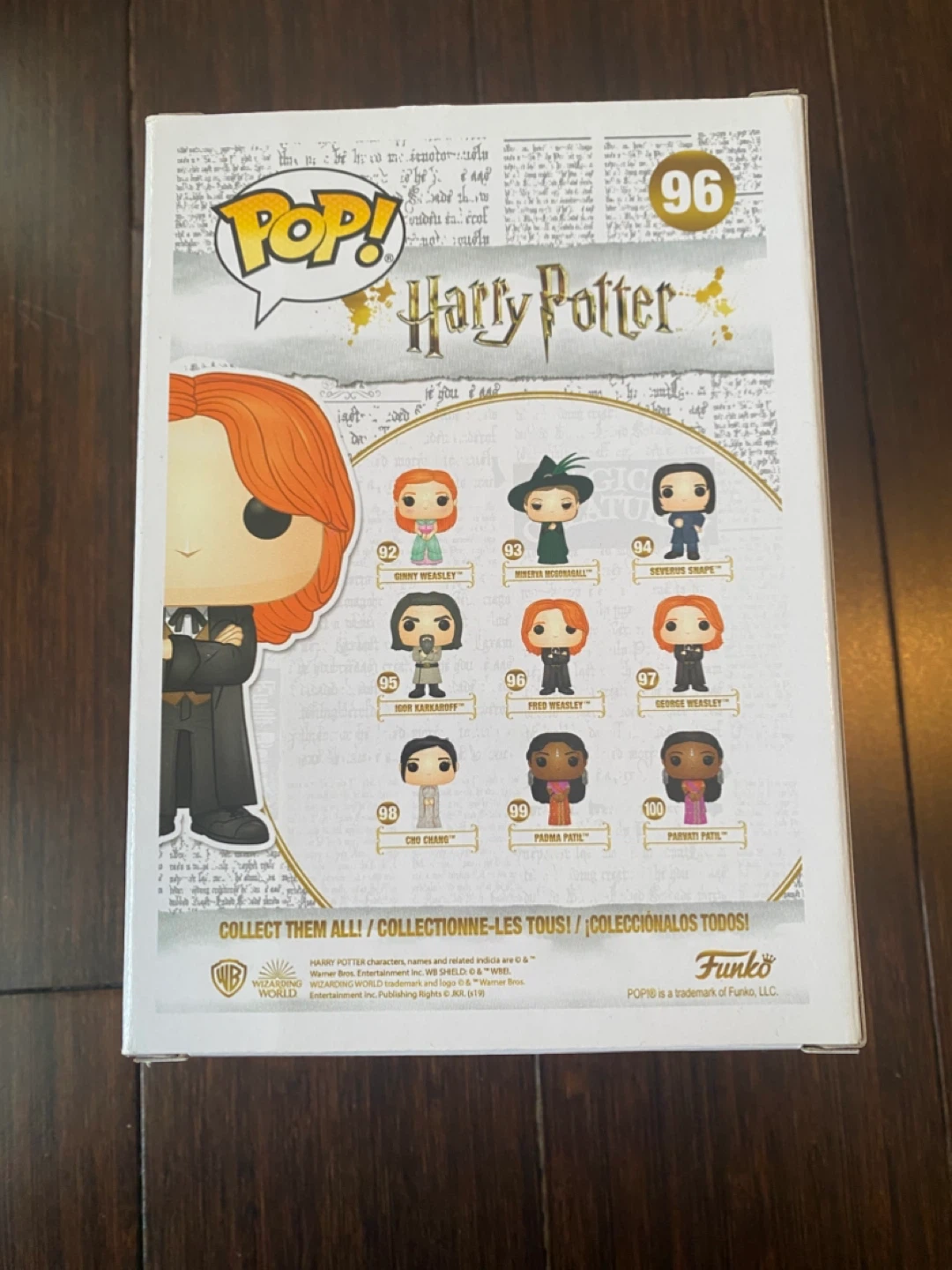 Funko Pop! Harry Potter Fred Weasley #96 Vinyl Figure - photo 5