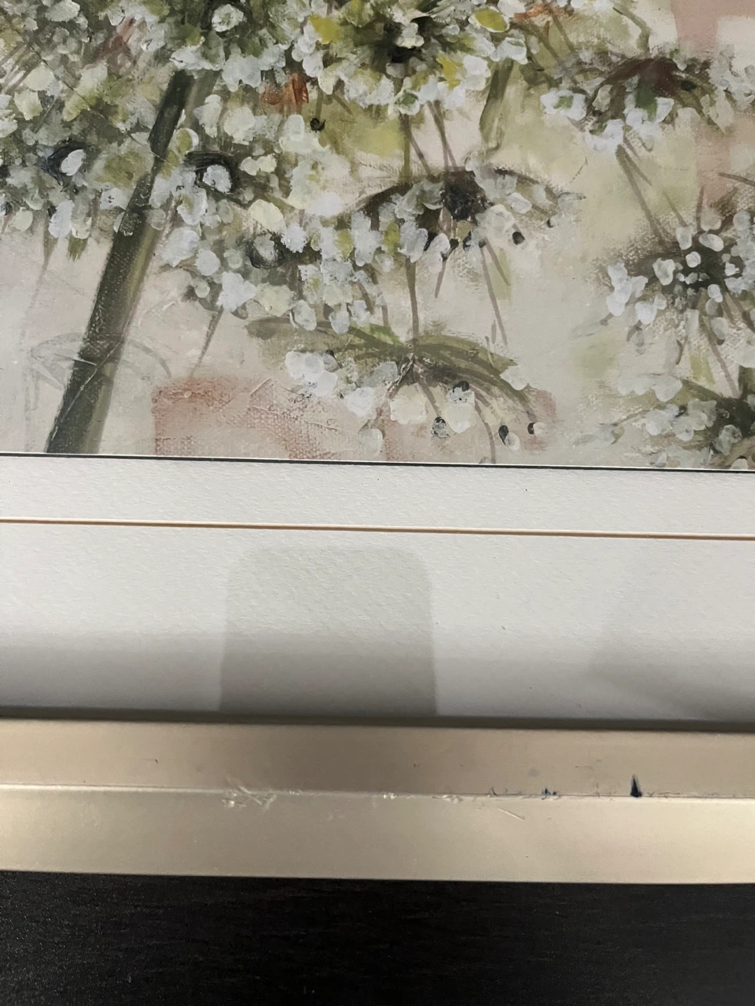 Framed floral art work pair 🌱 - photo 4