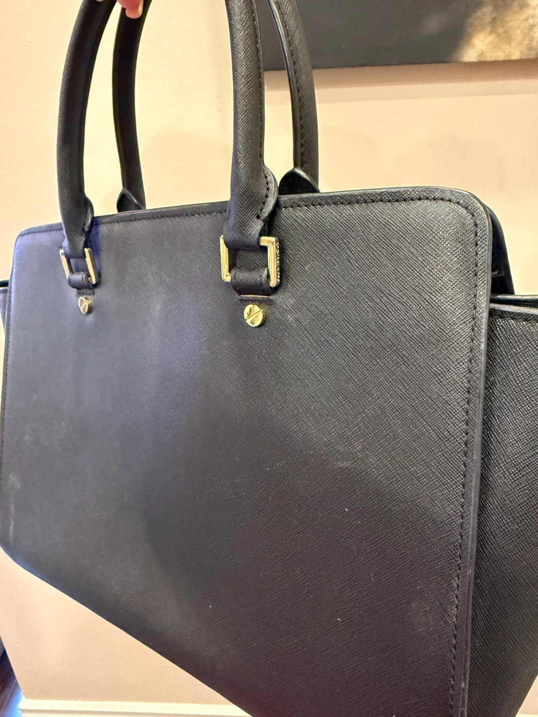Michael Kors Black Leather Tote Bag - photo 2