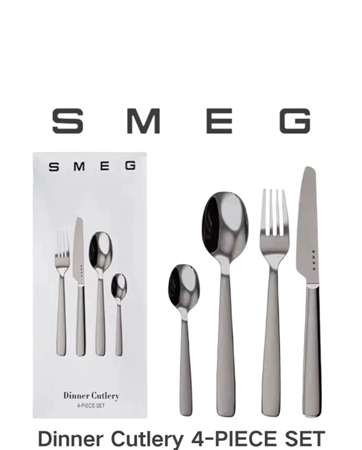 SMEG Dinner Cutlery 4-Piece Set - photo 2