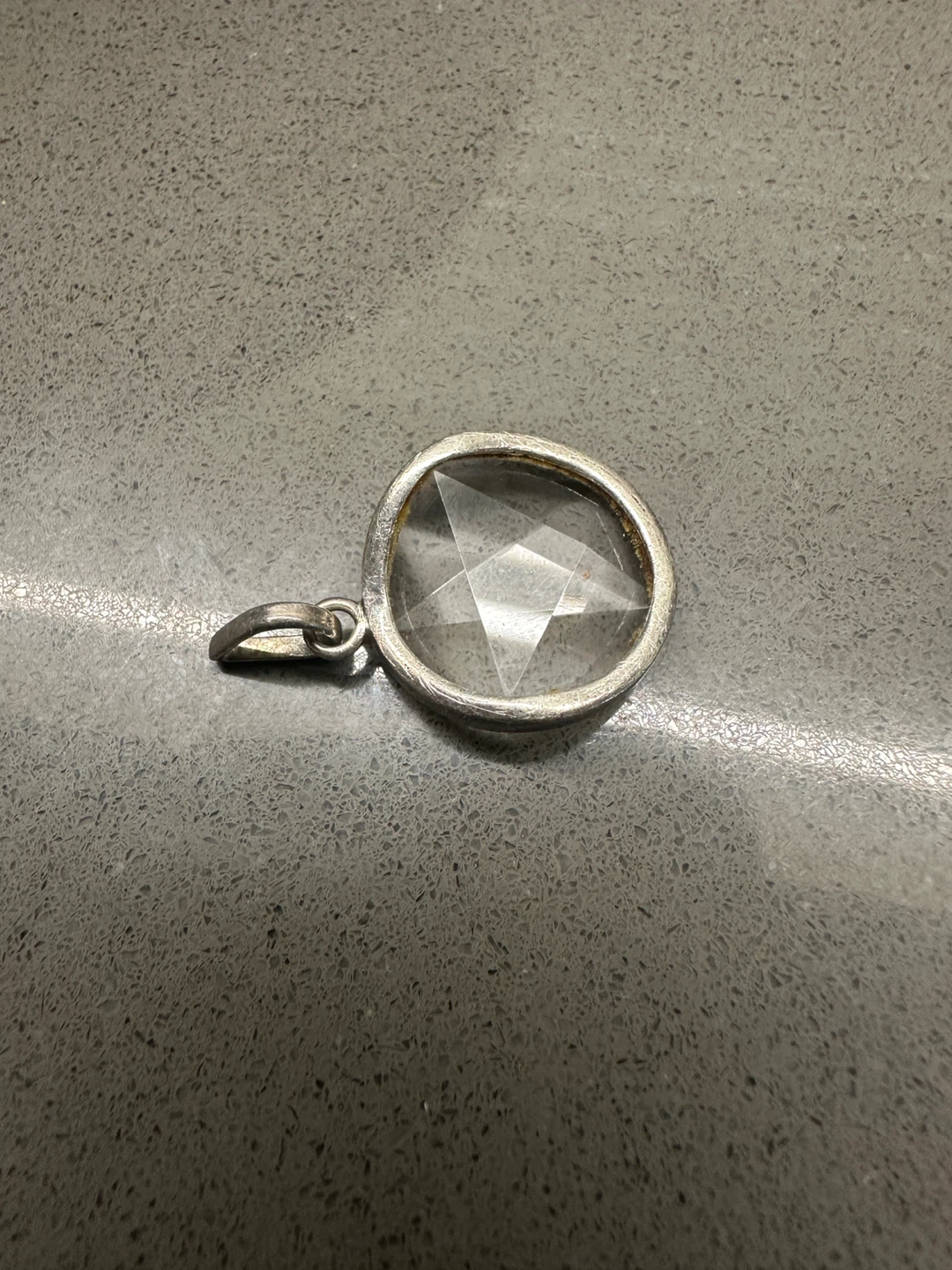 VINTAGE STERLING SILVER 925 STAR NECKLACE MEN WOMEN JEWELLERY