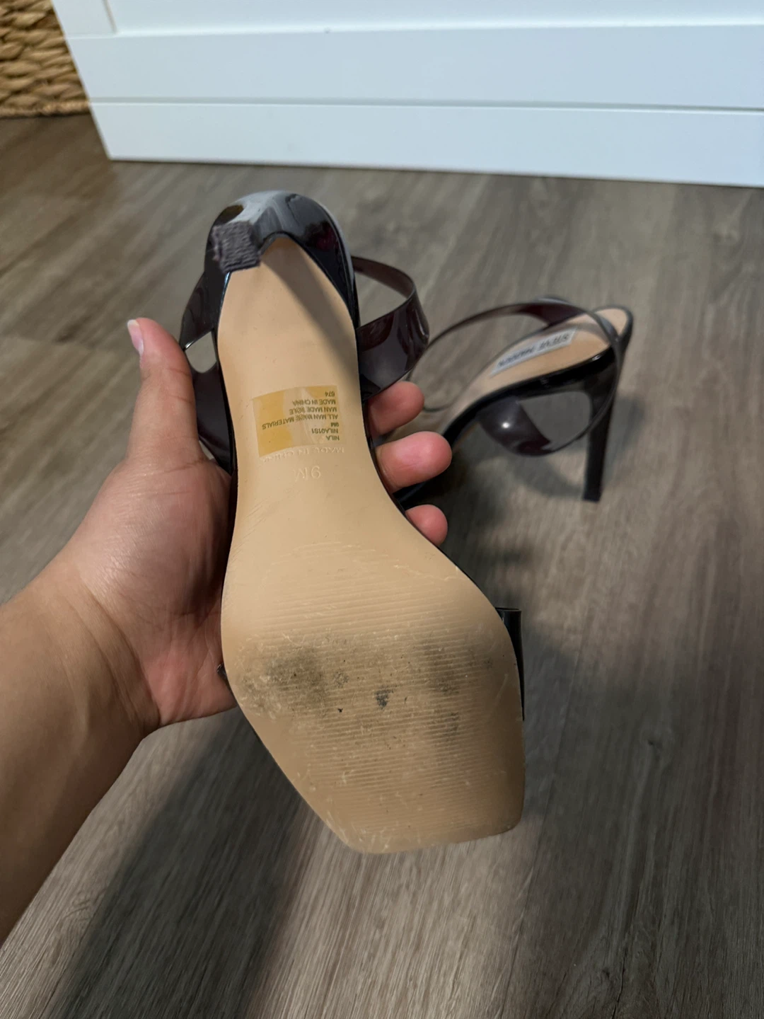 Steve Madden Clear Strap Heels - photo 3