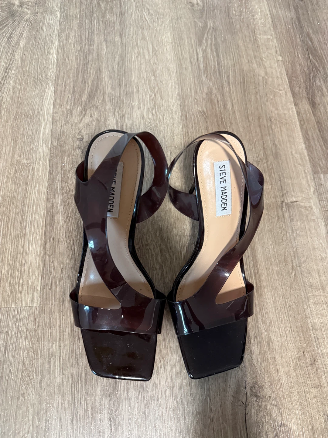Steve Madden Clear Strap Heels - photo 2