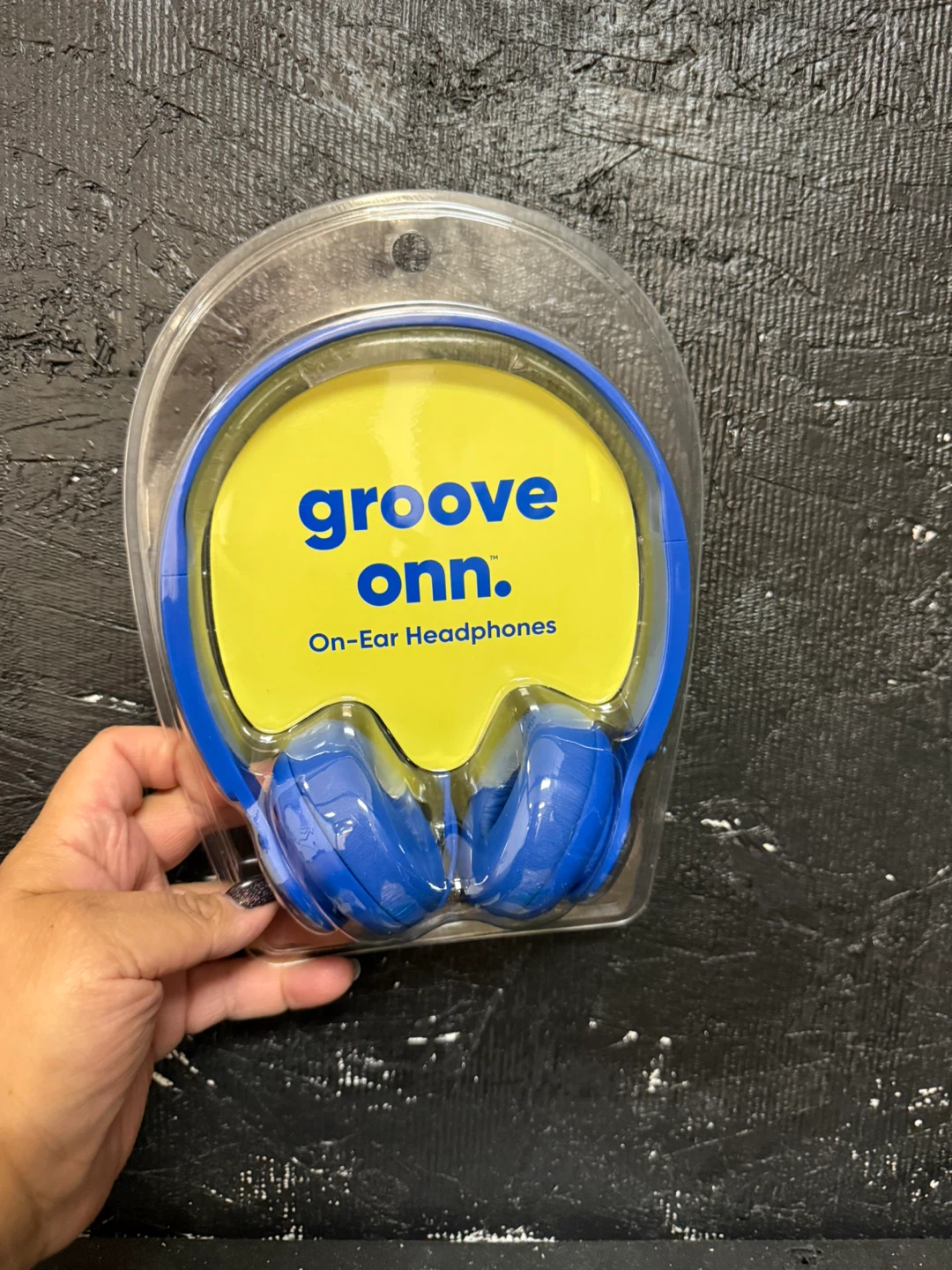 ONN Blue Wired On-Ear Headphones - photo 3