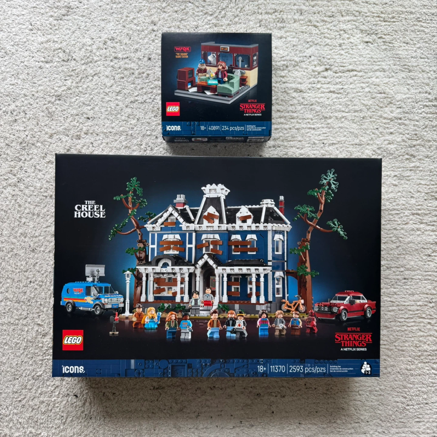 Lego Stranger Things The Creel House + WSQK Radio Station - photo 2