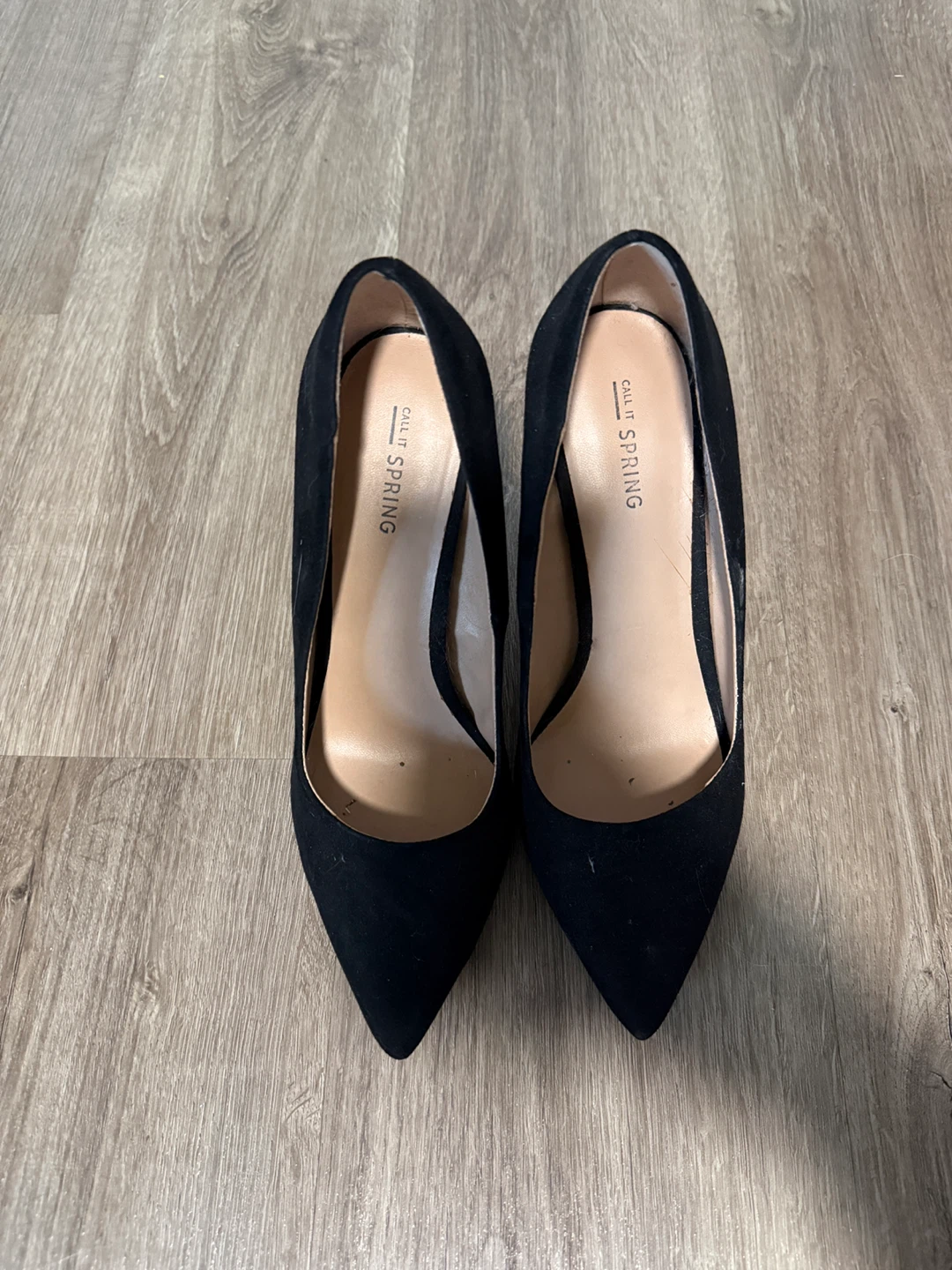 Call It Spring Black Suede High Heel Pumps - photo 2