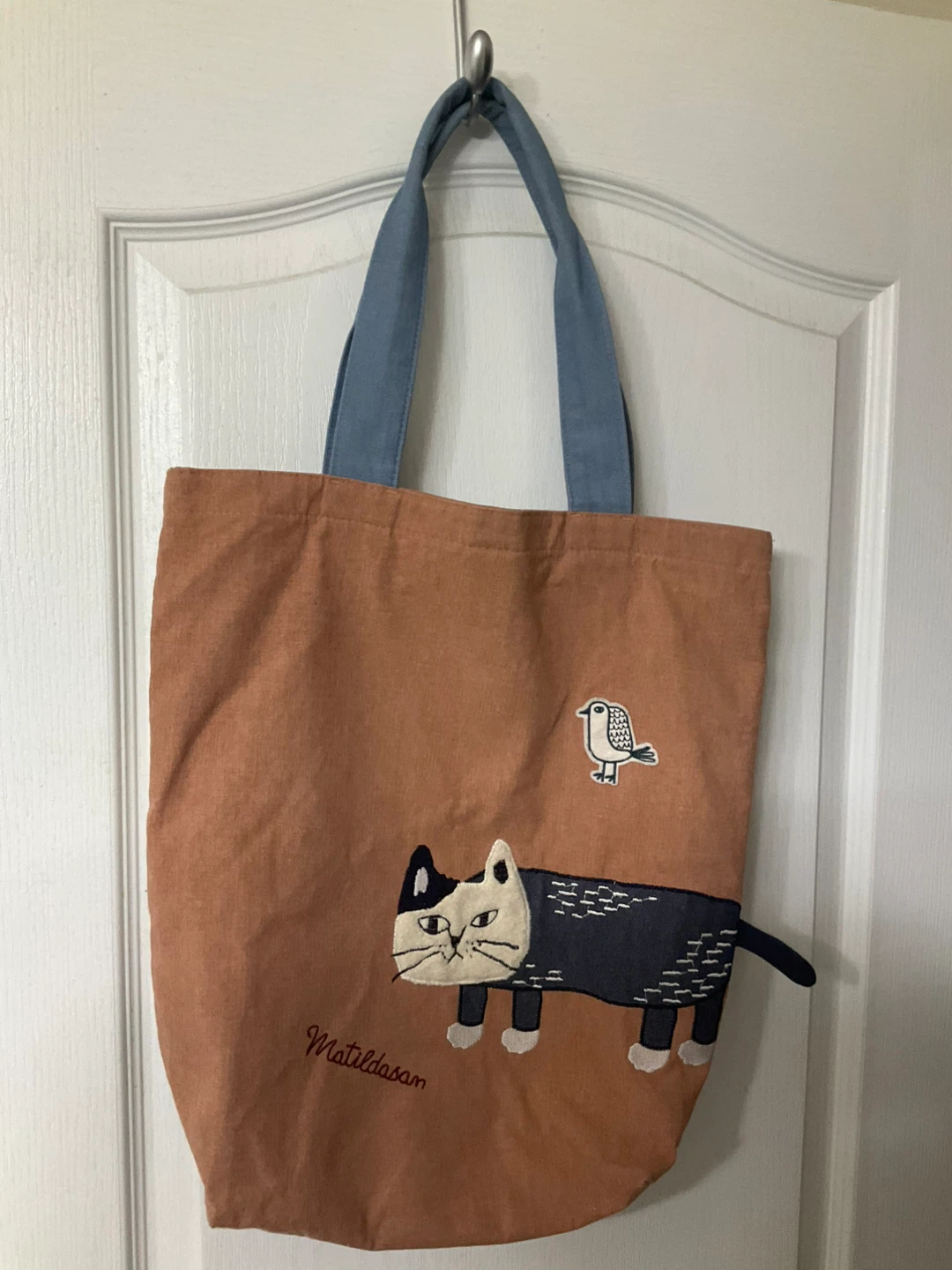 Piccolina Cat Print Tote Bag
