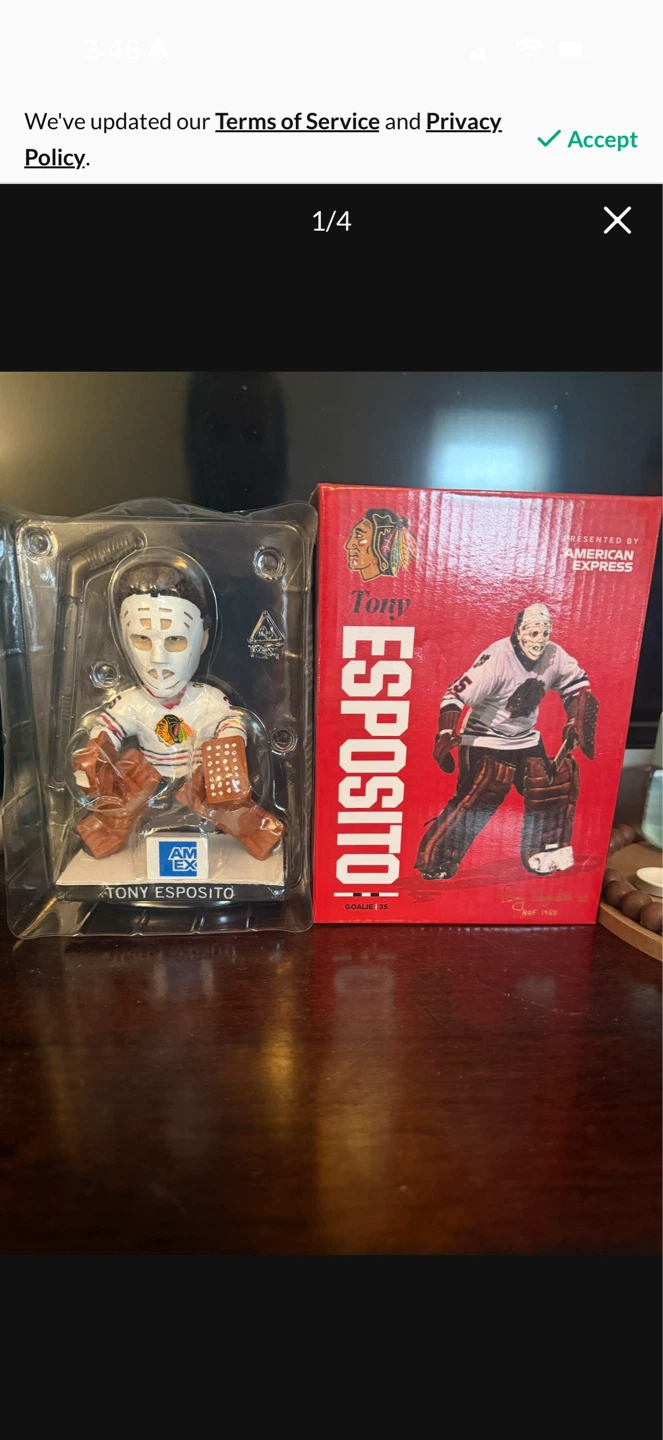 Tony Esposito Bobblehead