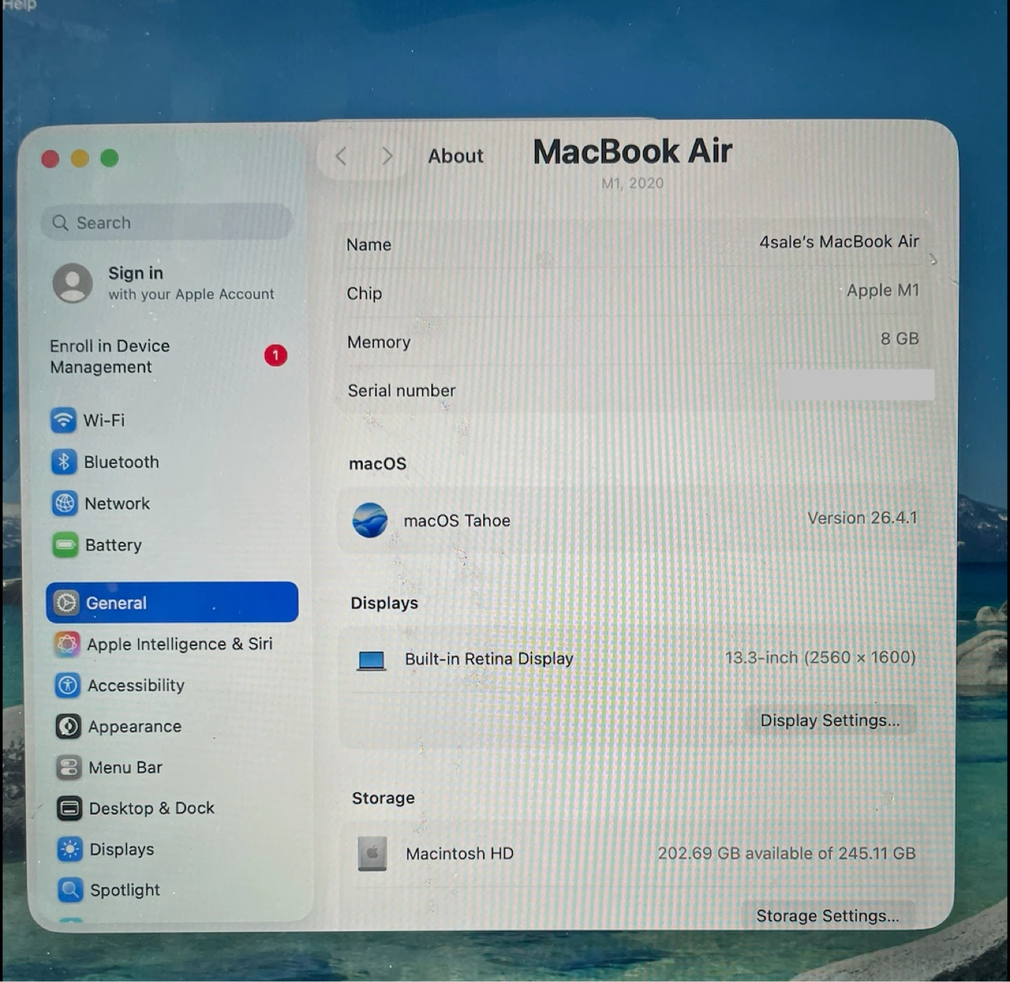 Apple MacBook Air M1, 2020 - photo 4
